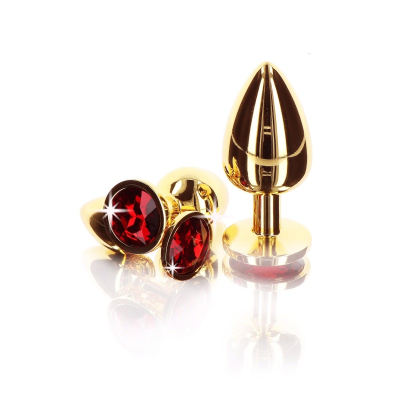 Butt Plug With Diamand Jewel M